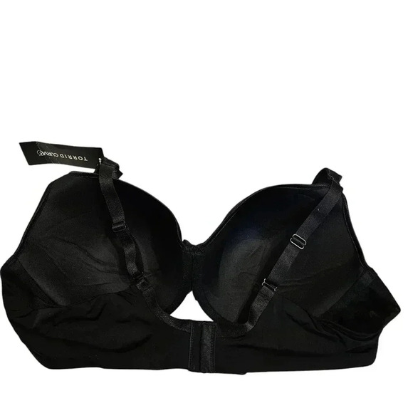 Torrid Curve Black Sexy Full Coverage Lined Supportive Bra 42C - Picture 6 of 8